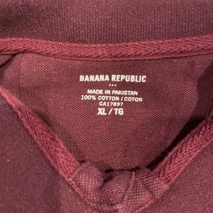 Banana Republic outlet mens polo excellent condition non smoking home